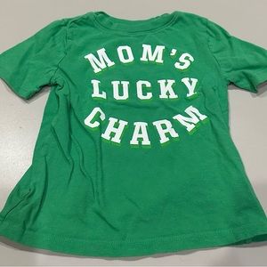 Old Navy T-shirt Toddler 3T Green & White
